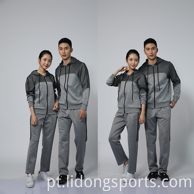 Lidong Chinese Factory Factory Causal Cotton Tracksuit para homens